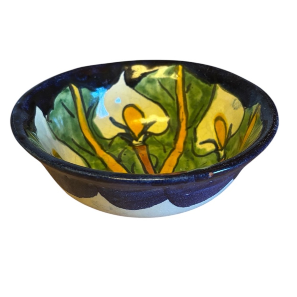 Set of 4 Mexican Pottery Nesting Bowls - Picture 12 of 16
